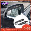 Interior Stickers 2PCS Car Rearview Mirror Rain Eyebrow Visor Small Round Mirror For FSPORT LBX NX RX 350h 450h ES UX 300e