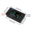 Multifunktions Digitaler DC Spannungs-Amperemeter Leistungsmesser DC 7.5-100V Zwei-Wege-Erkennung Leistungsanalysator 20A 100A 200A 300A
