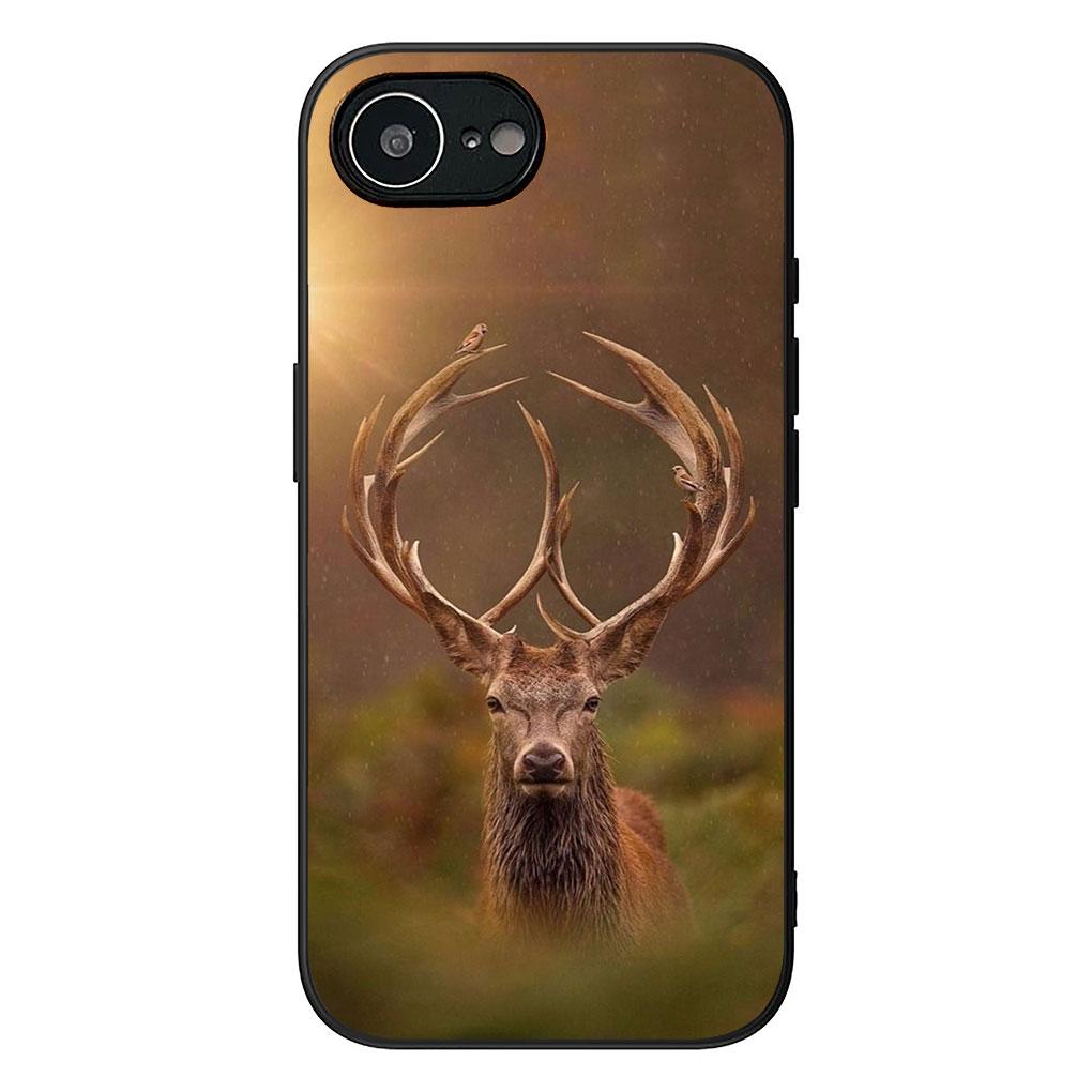 Soft Cover for Apple iPhone 17 16 14 15 Pro Max Plus 15+ 16E XR ProMax Air 16+ Coque Phone Case Deer Wild Hunting Buck