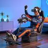 Racing Wheel Stand, Heavy-Duty Simulator Cockpit Steering Wheel Stand, Fit Logitech G25, G27, G29, G920, G923, Thrustmaster T300RS, TX F458, T500RS,