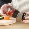 Manual Fruit & Vegetable Slicing Cup with Stainless Steel Blade-Quick Chopping&Slicing Tool, ABS Kitchen Gadget Gadgets for Home