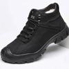 Men's Snow Boots Outdoor Hiking Casual High Top Fur Thick Plush Male Winter Shoes Quality Offer Fleece New In Cotton Shoe Luxury