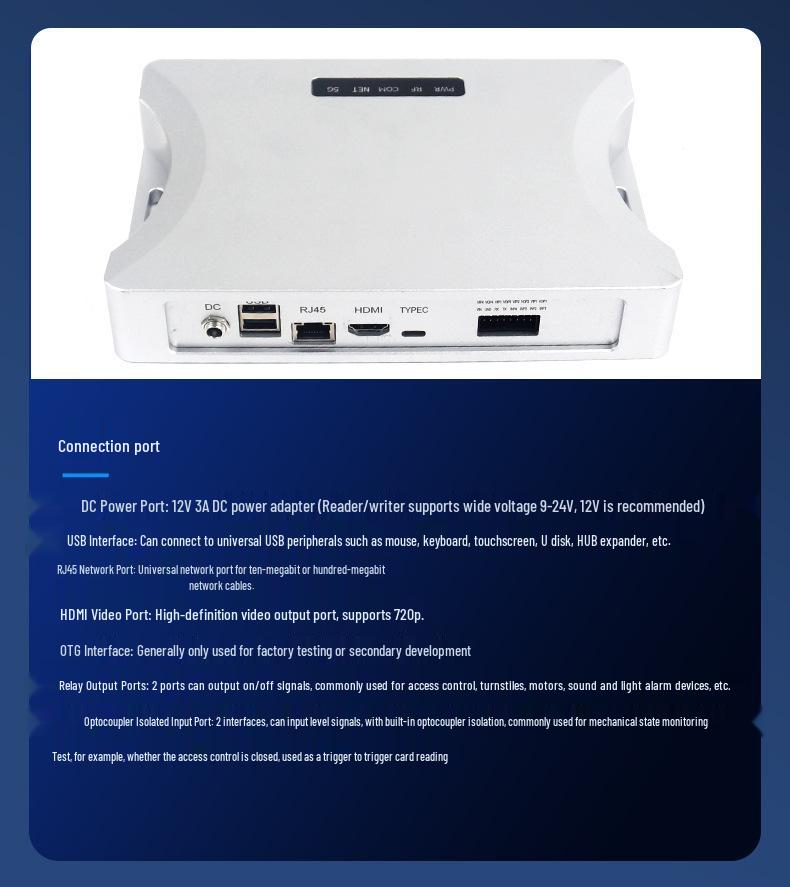 Android UHF RFID Reader: Eight-Channel, High-Performance Read/Write Device with HTTP & MQTT