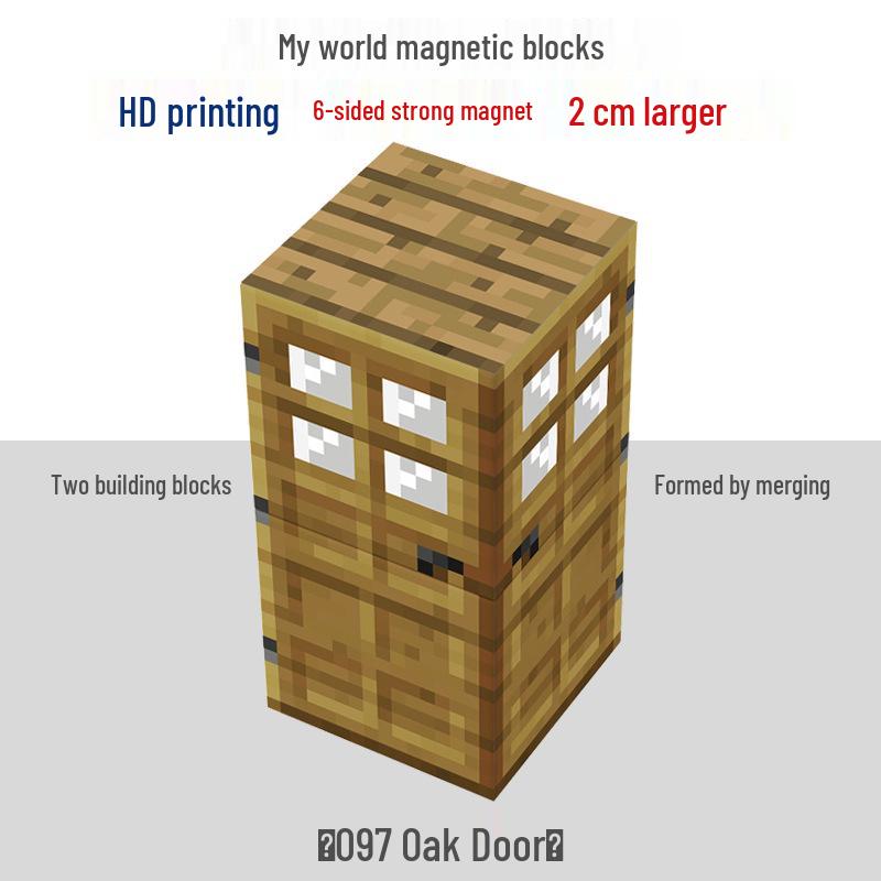 My Building Block World: Magnetic Cube Accessories - Mini Iron Stone Magnets for Children's Educational Building Toys