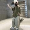 Teens Children's Summer Sets for Boys Clothing Cotton Set Fashion Kids Loose Handsome T-shirt+ Lantern Pants Set Outfit