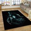 AVP Alien Vs. Tappeto Tappeto 3D Gioco del Predatore per Casa Soggiorno Camera da Letto Divano Zerbino Decorazione, Tappeto per Area Bambini Tappetino Antiscivolo Regalo