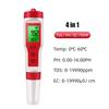 PH Reader For Water High Accuracy 4 In 1 PH Tester Meter Digital EC TDS Sensor Testing Tool Temperature Meter For Home Water