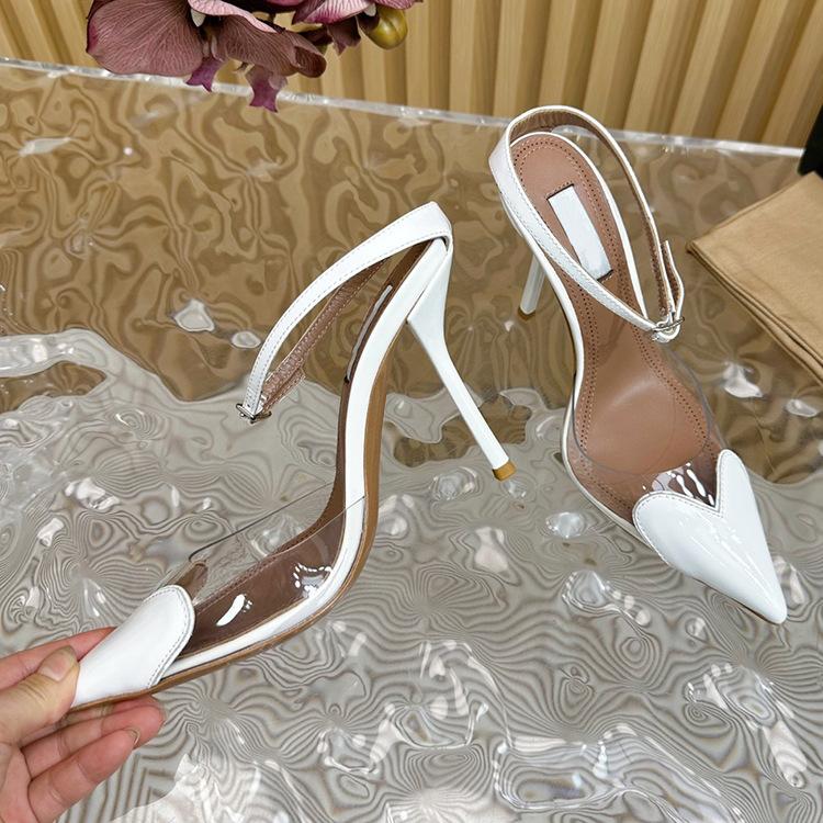 Fashion 2025 Summer New Gold Flower Square Thin Heel Single Shoes With Sexy Open Toe Design Sense Women Sandals