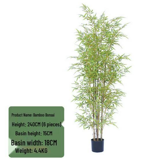 Artificial Bamboo Plant Decoration for Indoor and Outdoor Spaces
