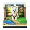 2026 Time Piece Calendar with LED Light 3D Dog Sticky Notes Tear Away Mini Desk Weekly Calendar Paper Craft Art Memo Pad Notepad Desktop Decoration