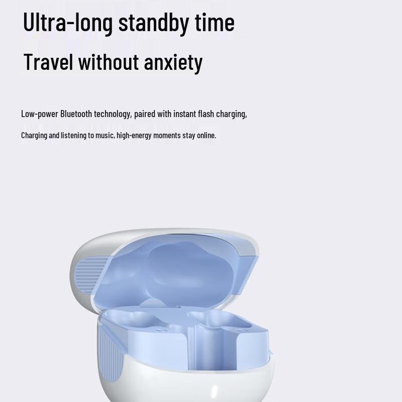 Newmine Y130 Bluetooth 5.4 Noise-Cancelling In-Ear Wireless Earbuds