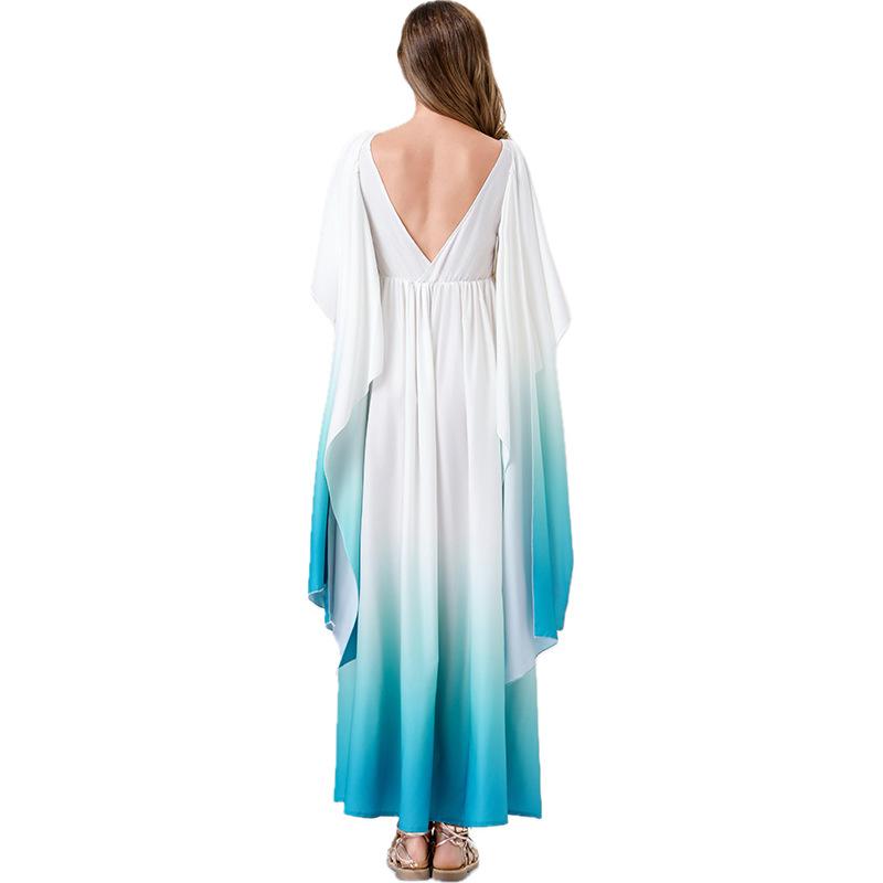 Cosplay Halloween Cosplay Masquerade Adult Costume Cleopatra Greece Muse Costume Performance Costume