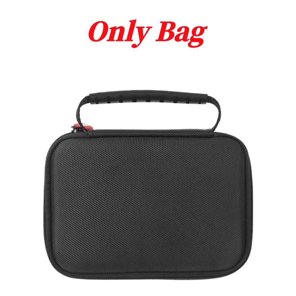 Hard Carrying Case with Mesh Bag Travel Storage Bag Protective Case and Film for ANBERNIC RG40XXV Handheld Game Console