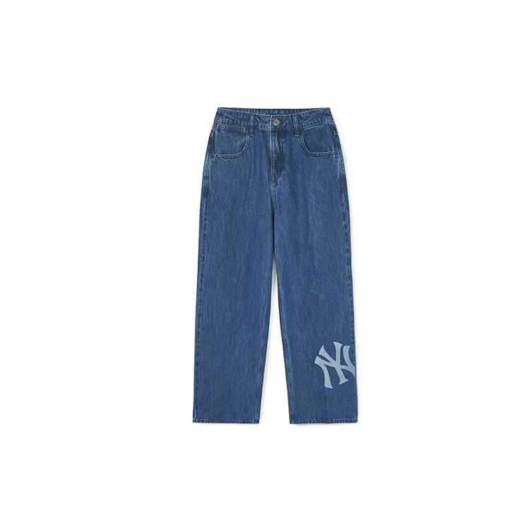 New MLB New York Yankees Jeans Women's Blue 3FDPB0741-50INS