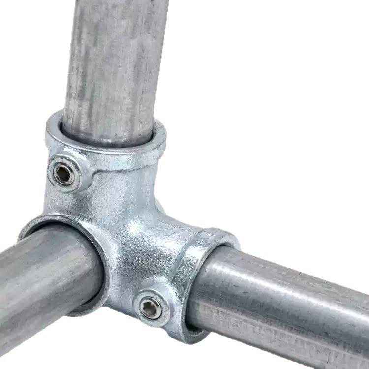 4/6-Point Galvanized Pipe Connectors: No-Weld Sunroom Shelf Couplings