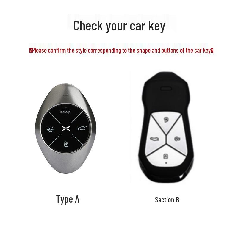 Xiaopeng P7 Key Case: Suede Protective Shell for P5, G3i, G9, P7i, G6 Models