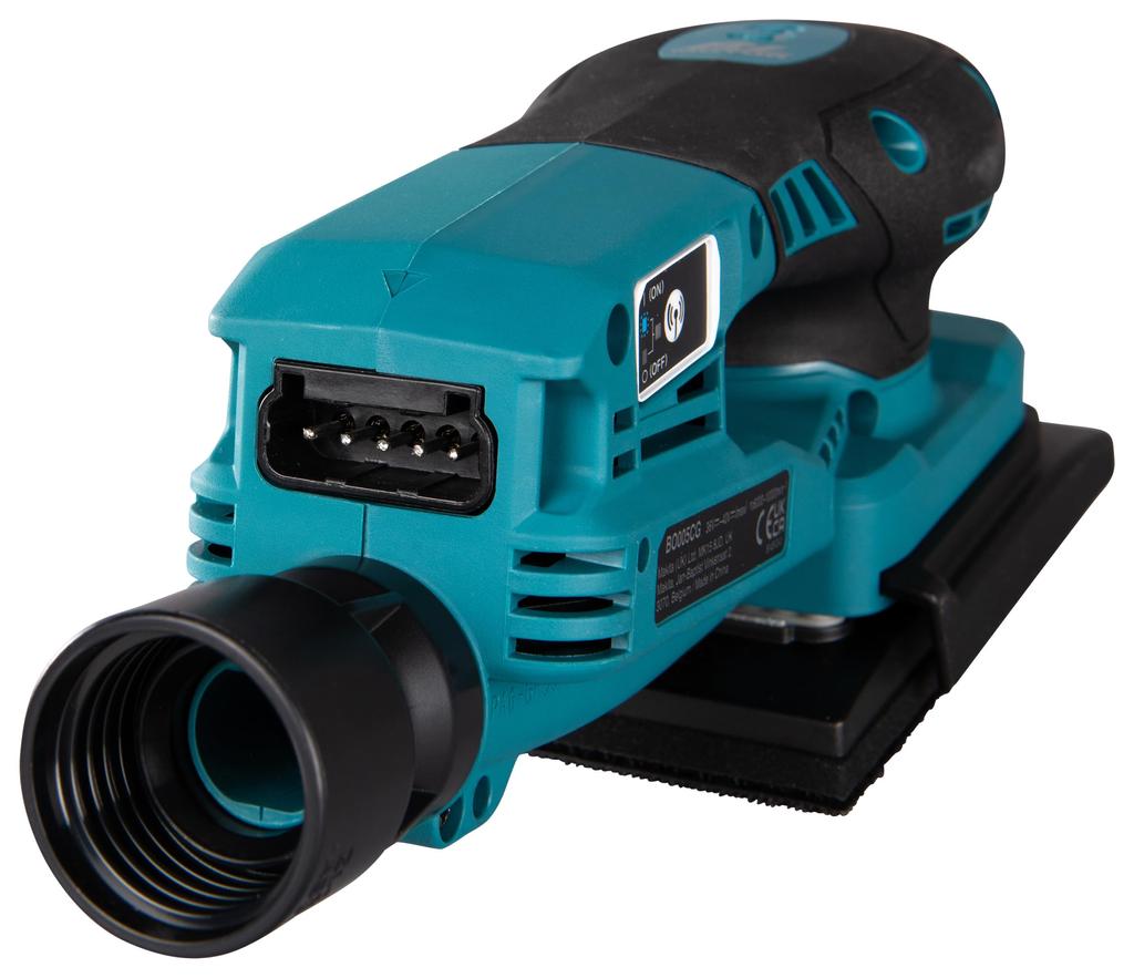 Makita BO005CGZ 40Vmax oppladbar orbitalsliperkropp kun og lader selges 1 enhet (batteri separat)