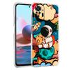 Phone Case For Xiaomi Redmi Note 15 14 5G 13 12 10 11 Pro Plus 4G 14C 13C 12C Soft TPU Cover Space Astronaut Cartoon