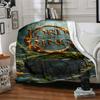 1pc Lord of the Rings Flannel Blanket Soft Warm Throw for Home, Office, Travel, All-Season Cozy Bedding GiftL1293