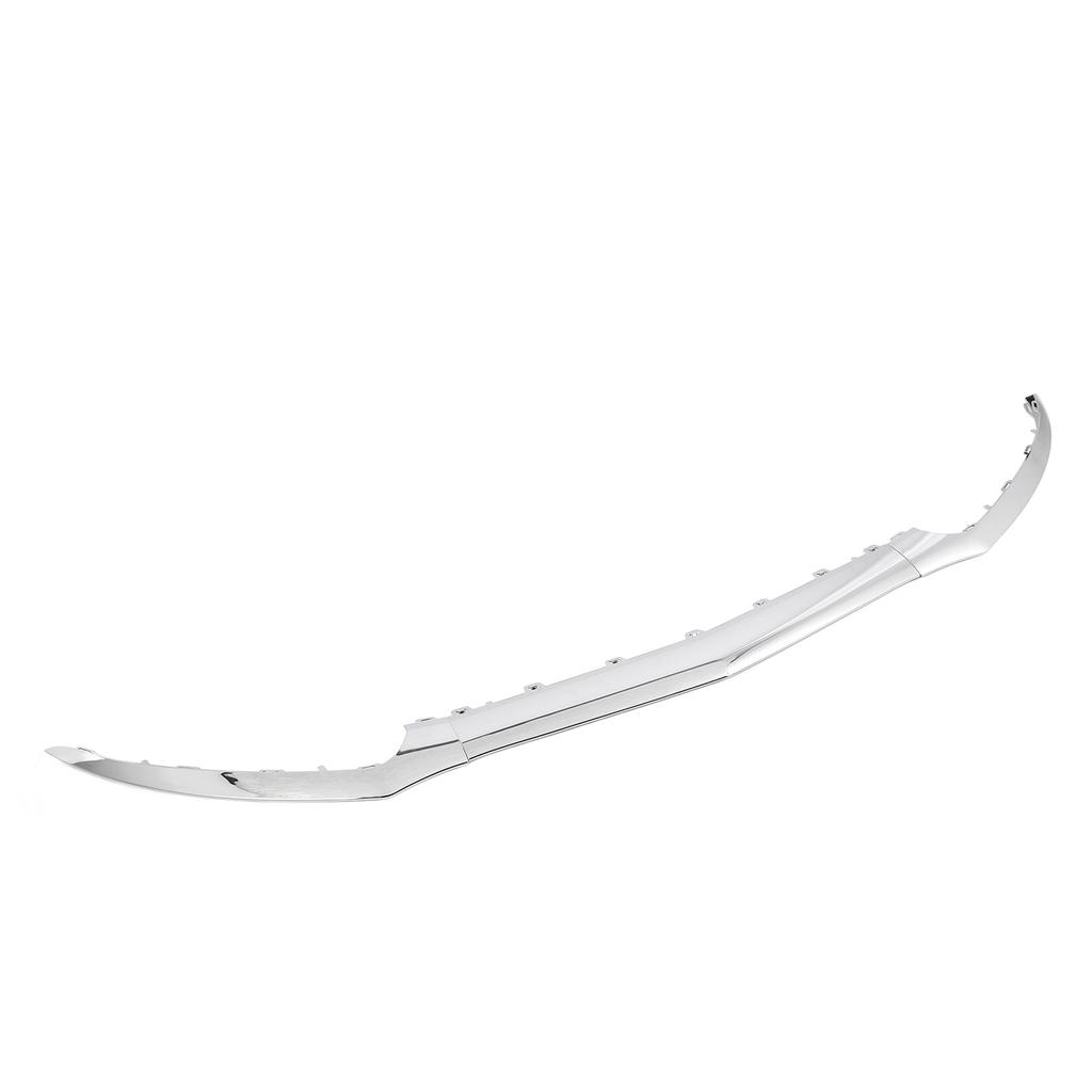 3pcs Chrome Front Bumper Lower Trim Molding 2188851574 Replacement for Benz C218 Facelift 2015‑2018