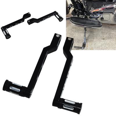 2Pcs Motorcycle Heel Toe Shift Levers for Harley 1986-2017 FL Softail 1988-2023 Road King Road Glide Street Glide Electra