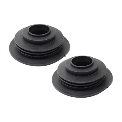 Rubber Sealing Dust Cover Caps Suitable for LED Lights Universal Double Fan Headlight Application Heat Resistant Design