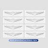 For GENESIS Car Metal Creative Stickers Waterproof Dirt-proof Decals Auto Accessories Hyundai N-LINE I10 I20 I30 I40 IX20 IX35 XX42