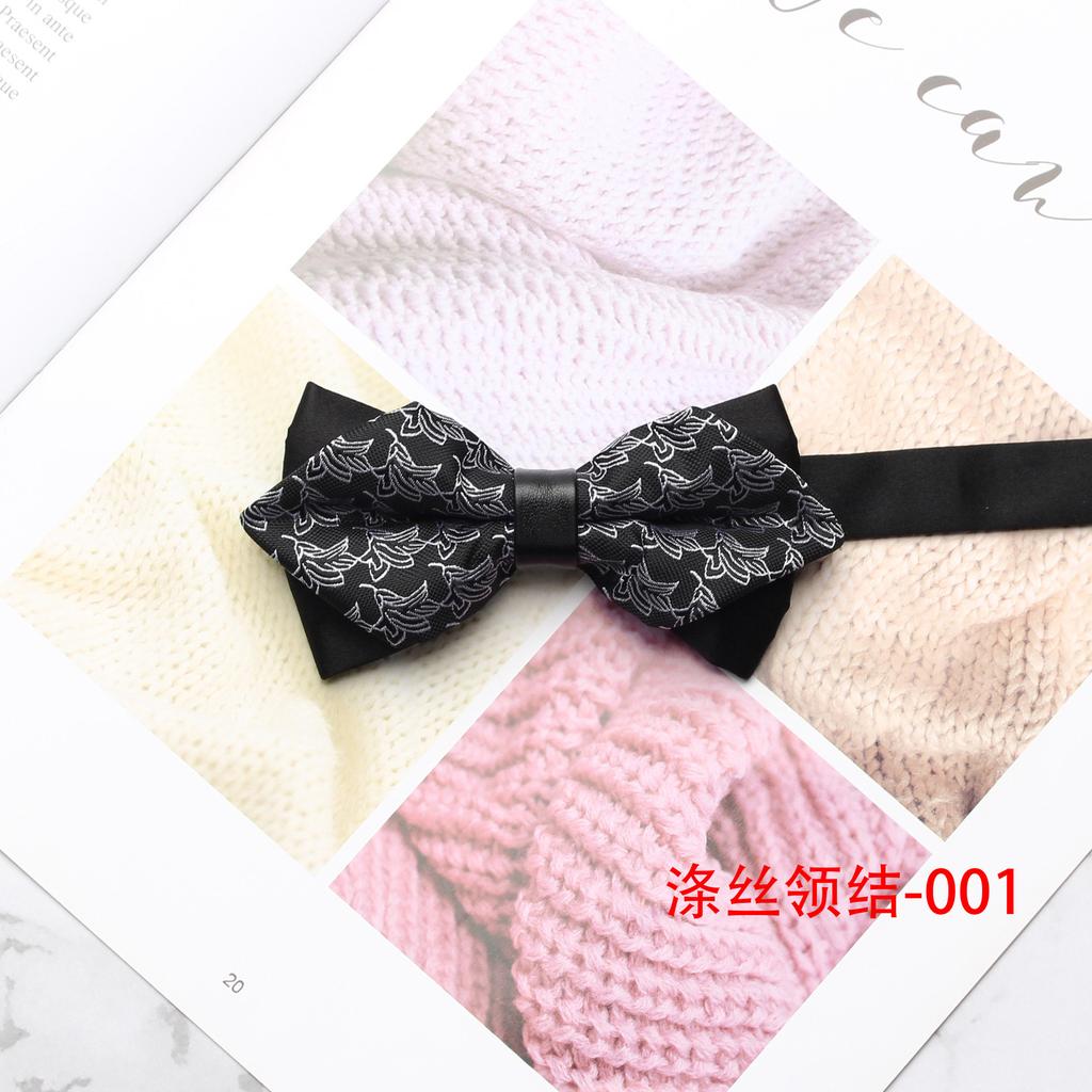 Gentleman'S Formal Business Bow Tie, Men'S Casual Wedding Bow, Pointed British Bow Bow
