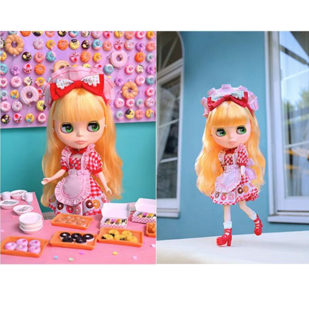 

Кукла Blythe Donna Donut из АБС, ПВХ, ПП и ПВДХ