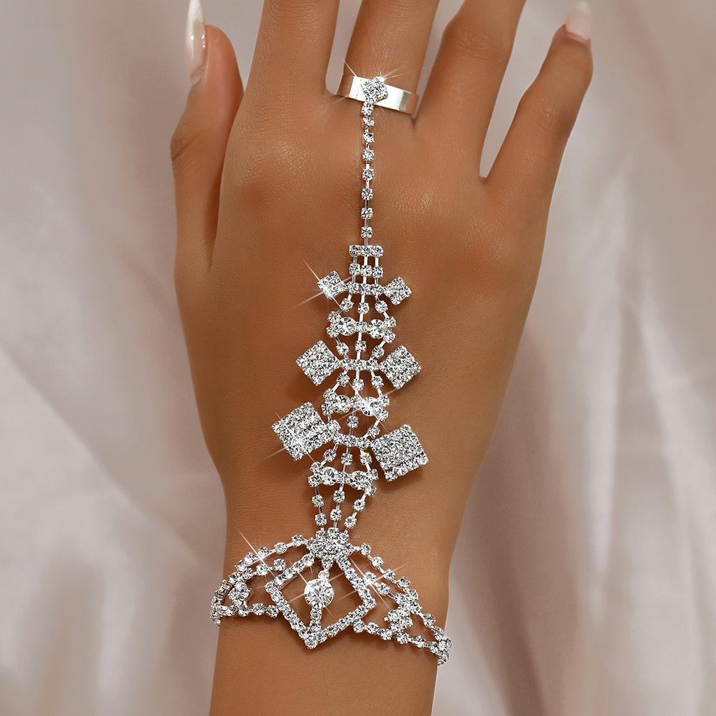 1 Damen Kralle Kette Serie Trendy Geometrie Fingerkette Dating Tourismus Bankett Party Feiertagskleidung Geschenk