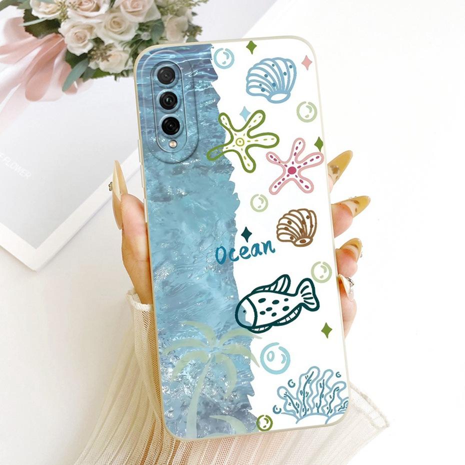 New Fashion Phone Case For Huawei Y7P 2020 Soft Silicone Cases For Huawei Y7p ART-L28 ART-L29 Shockproof Covers Bumpers