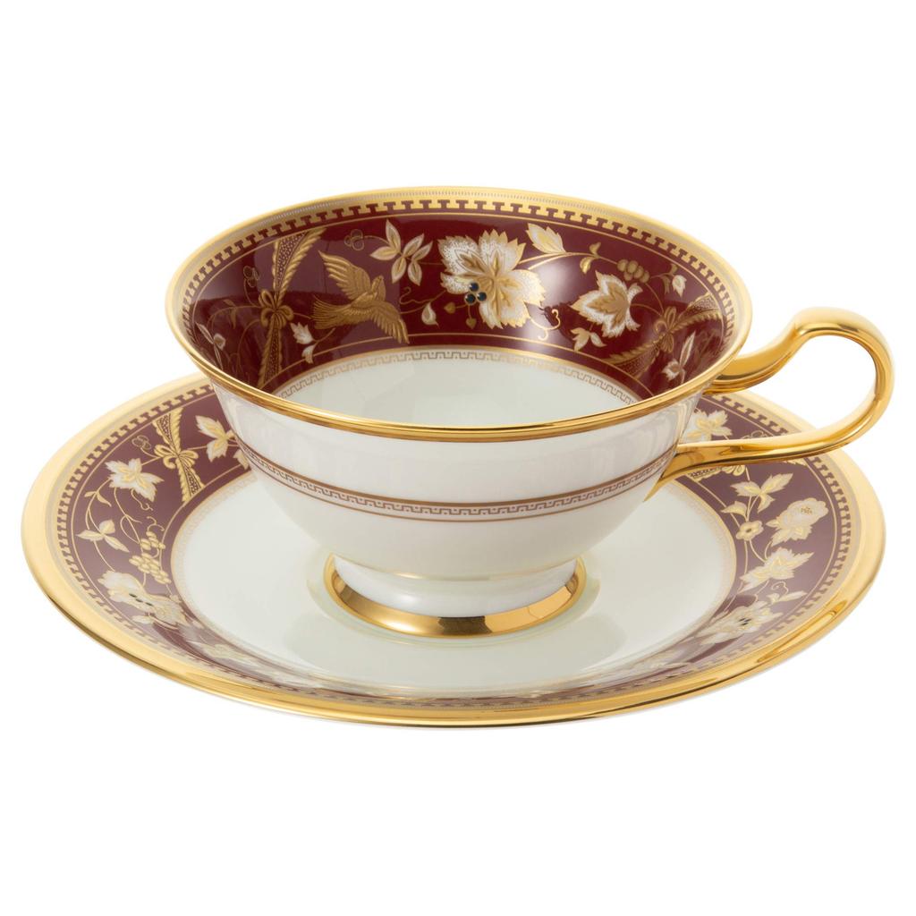 Noritake Cup Saucer Both Coffee and 220cc Sublime Shrimp Tea Bone China & (for Tea) Y59587/4403-2