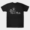 Men Black Print T-shirt Grr Argh /\ Buffy Vampire No-Cut Transfer Paper Print Cotton Tshirt