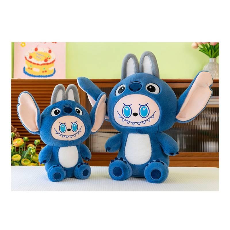 Lilo And Stitch Plush Doll Adorable Blue Stitch Stuffed Toy For Birthday Gift 40cm 55cm 70cm