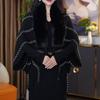 Knitted Plush Wraps Scarf Winter Warm Tassel Loose Shawl  for Evening Dresses Wedding