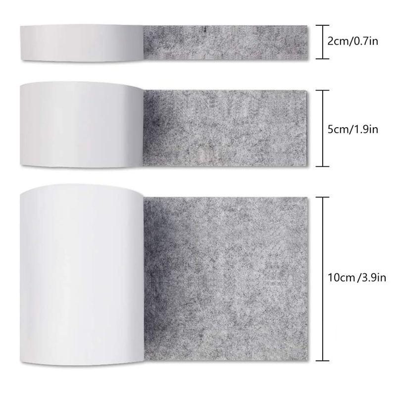 Self-Adhesive Felt Strips for Leathercraft - Felt Tape for Leather Working & Tool Protection
