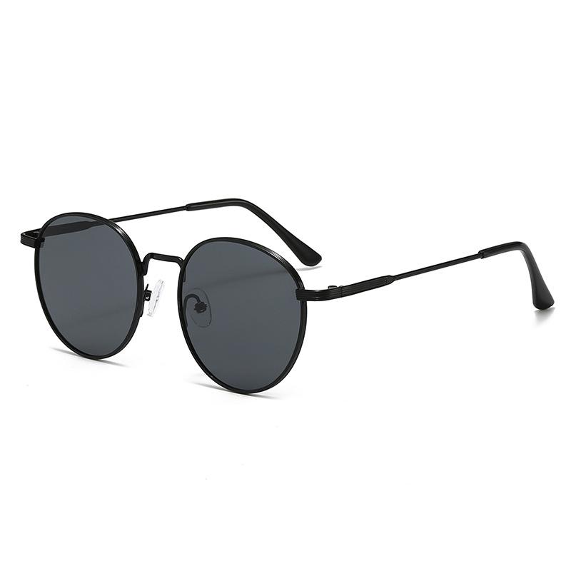 Non-polarized Retro Round Metal Frame Sunglasses Eyewear for Men and Women Metal Frame Sun Glasses