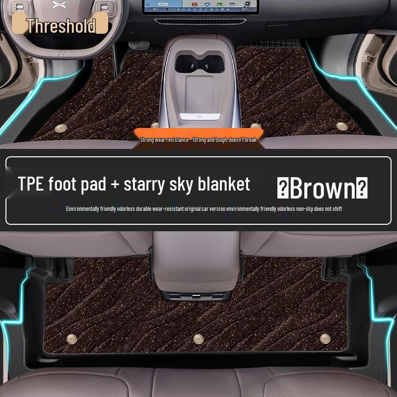 Custom TPE Floor Mats for 2026 Geely Galaxy E5 - Full Coverage and Original Fit Accessories