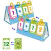 88PCS Math Learning Desktop Cards for Early Childhood Mathematics Calculation Parent Child Interaction Cards Educational Toys