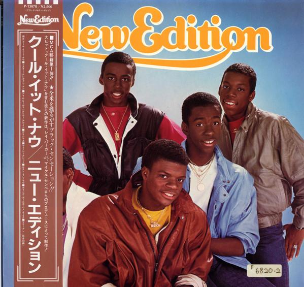LP Record NEW EDITION - New Edition P13078 MCA 1984 Japan Obi Soul/Funk Used