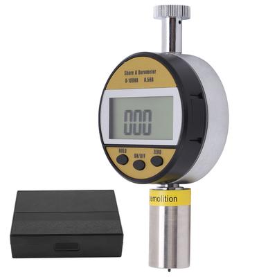 LXDA 0100 Degrees  Digital Hardness Tester Meter Gauge Portable Rubber Resin Fiber Durometer