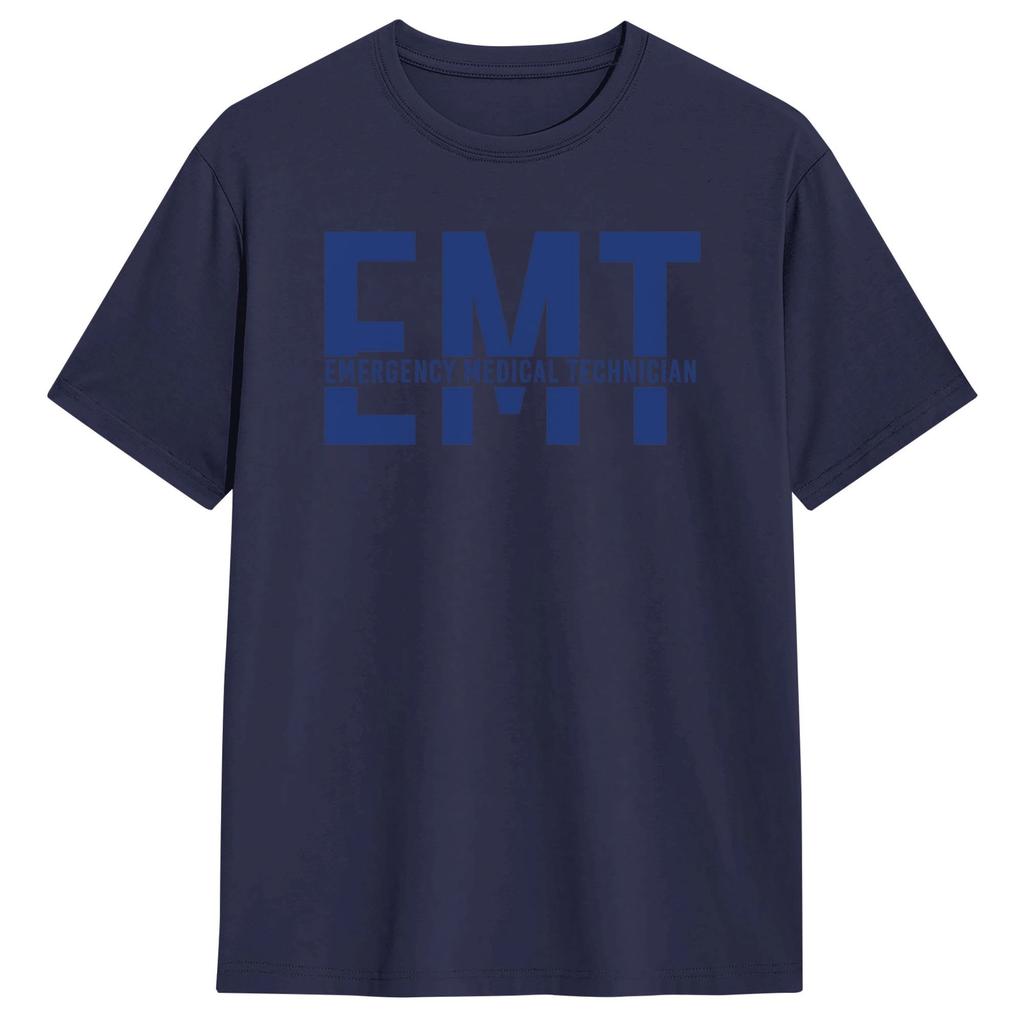 EMT Emergency medical T Shirt Summer  Y2K Retro T Shirts Cotton Harajuku Tee Shirt For Men Casual Tees