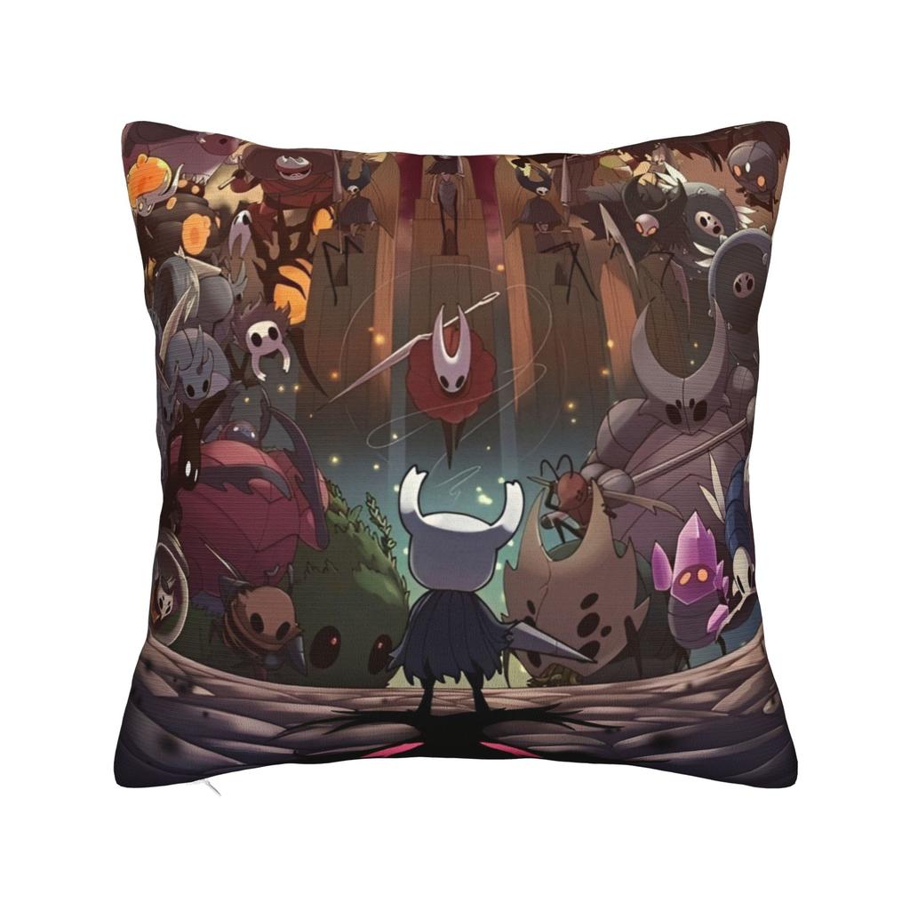 Hollow Knight Funny Games Pillow Covers Merch Printing Cushion Cover Decorations  Pillow Case Cover Home Multiple Sizes