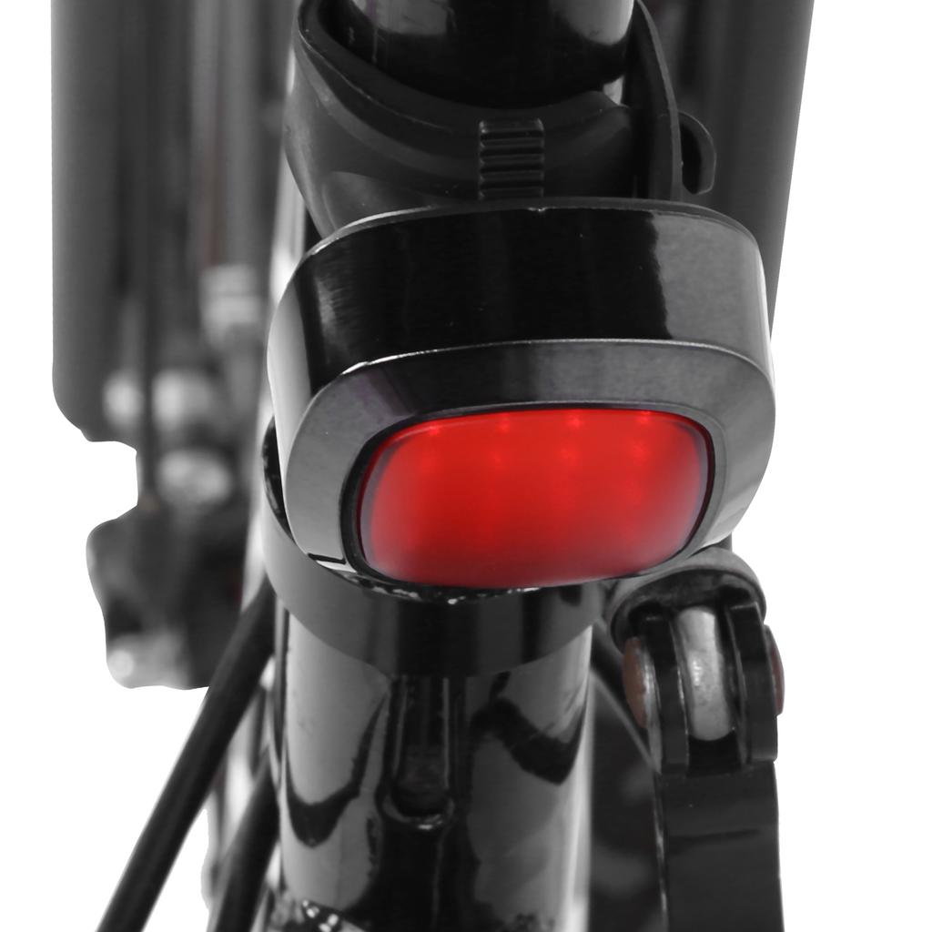 Bike Warning Taillight Brake Intelligent Induction COB Mountain Bike USB Charge Rear Light