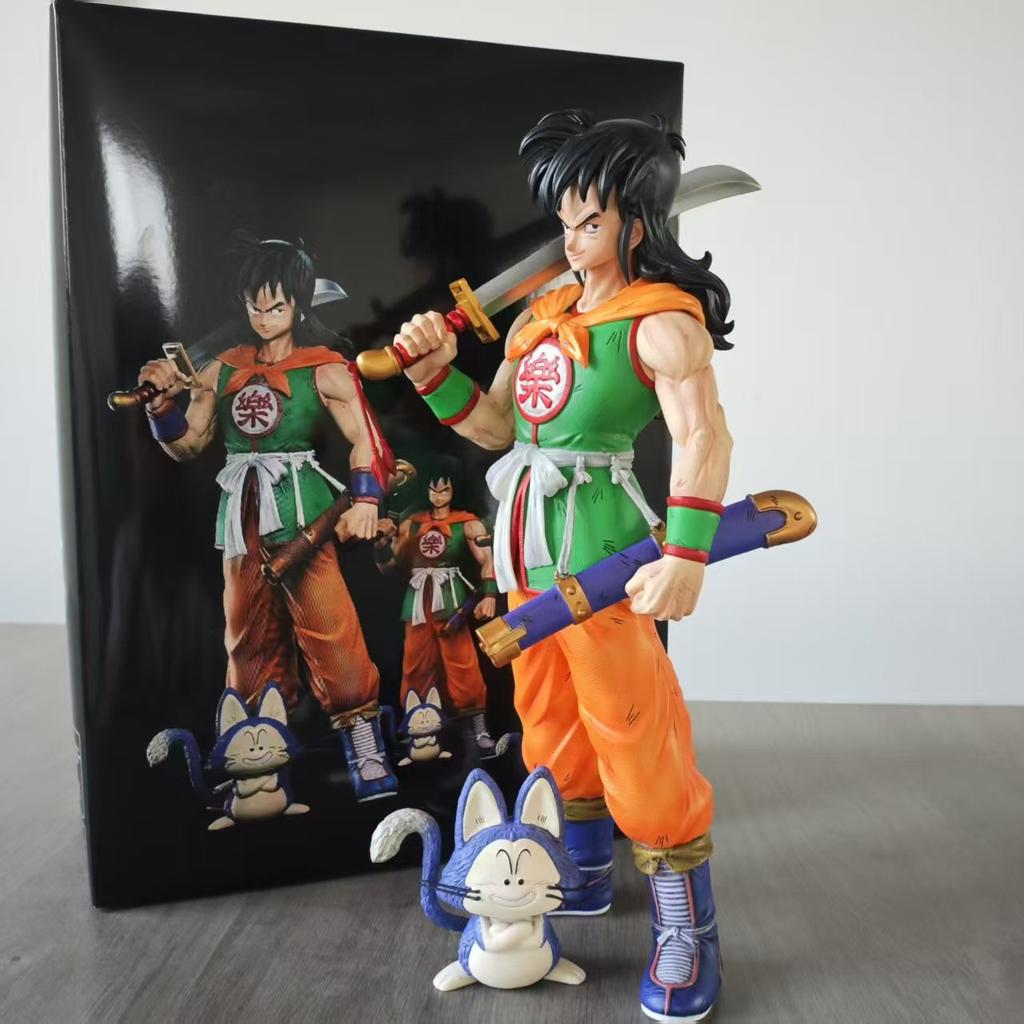 33cm Dragon Ball Anime Postava Yamcha Stojící Držící Nůž PVC Akční Figurka Sběratelská Dekorace Figurka Model Ozdoby