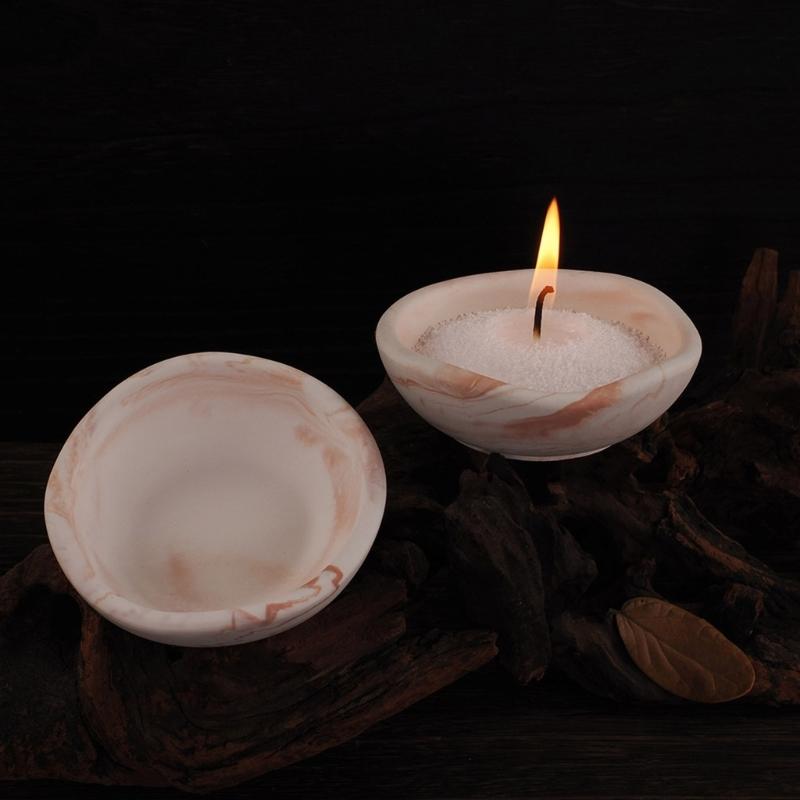 Silicone Mould Irregular Bowl Candle Cup Molds Epoxy Resin Molds Flowerpots Molds Plaster Molds for Table Decorations