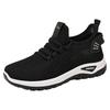 Sneaker Wedge Heels for Women Women's Mesh Breathable Lightweight Shoes Fashion Casual Lace Up Soft Sole Womens Shoes Slip on