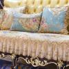 European Anti-Slip Sofa Cover Four Seasons Universal Sofa Towel Jacquard Chenille Sectional Slipcover Furniture Protector Cover