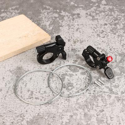 Biclcye Lockout Wire Control Lever Mtb Front Fork Controller Remote Lockout Fox Change Switch Button With Inner Wire Bike Parts