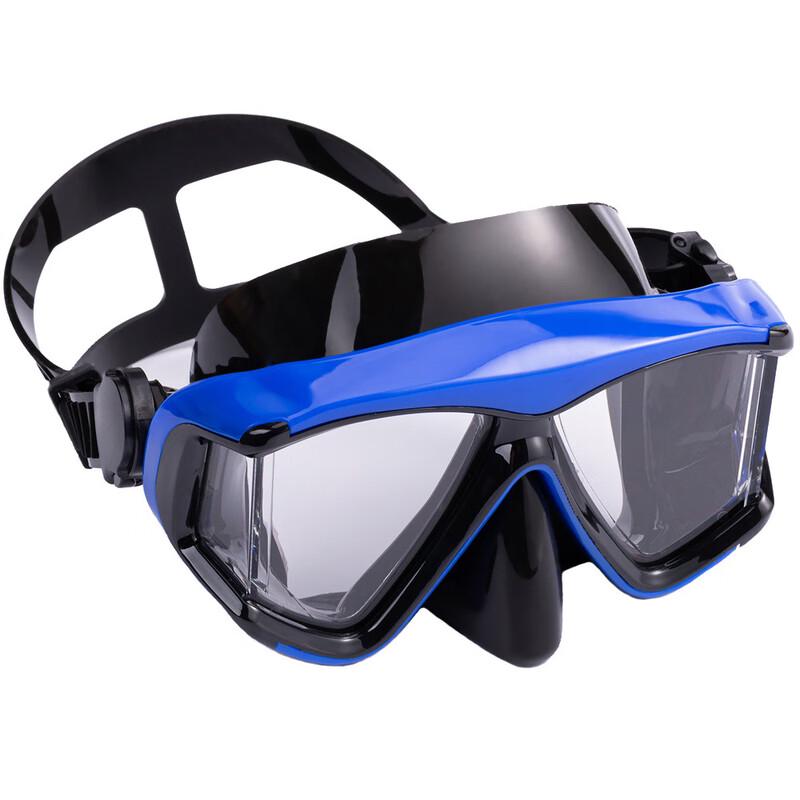 OLOMM Silicone Diving Mask with Prescription Lens Option